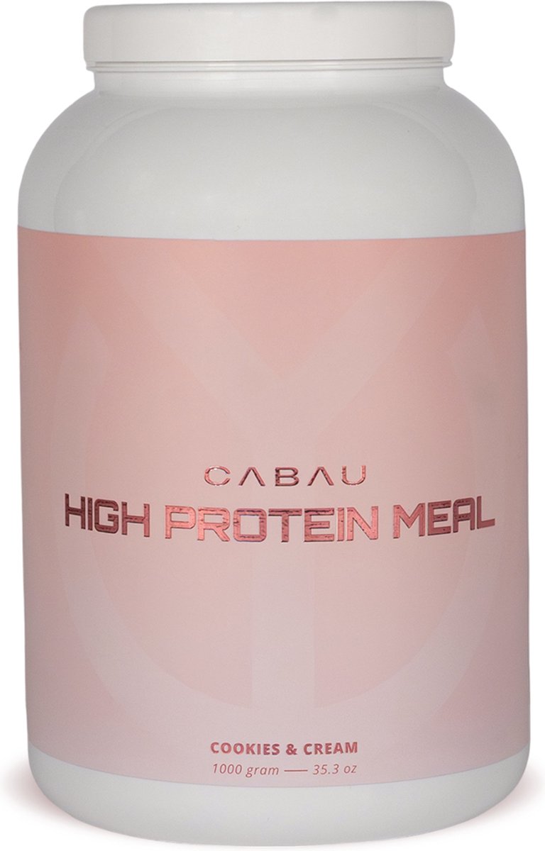 Goedkoopste Cabau Lifestyle - High Protein Meal - Hoogwaardige maaltijdvervanger - Maaltijdshake - 12 maaltijden - Cookies & Cream