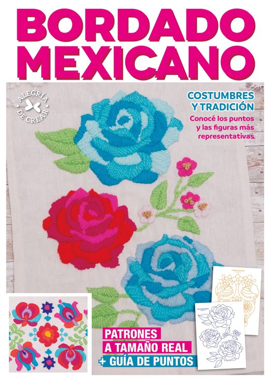Bordado mexicano. Costumbres y tradición - cover