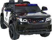 Elektrische Auto voor Kinderen Accu - Kinderauto - Accu Auto voor Kinderen - Zwarte Politie Wagen