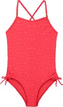 Shiwi Swimsuit LOIS SCOOP STRUCTURE - blossom pink daisy - 134/140