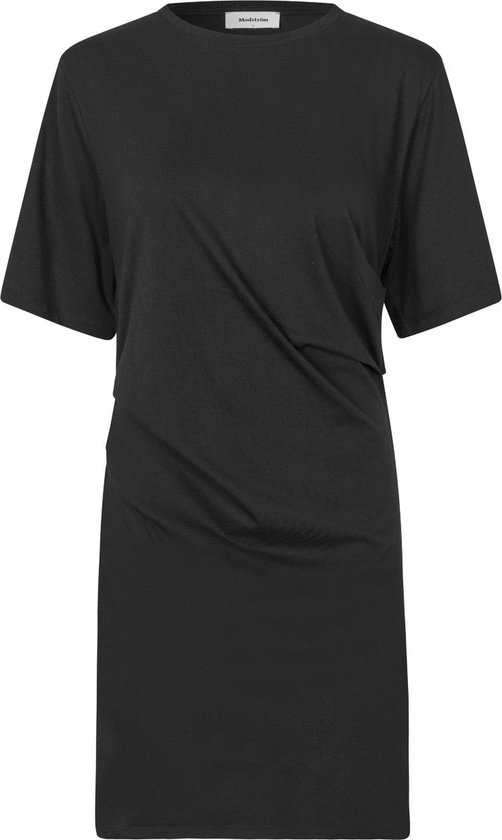 Zwarte T-shirt jurk Brazil - Modstrom