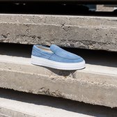 Hinson Miller Slip On Blue Suede