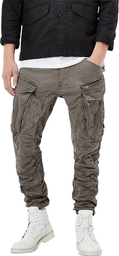 G-STAR Rovic Zip 3D Tapered Jeans - Heren - Grey - W38 X L32