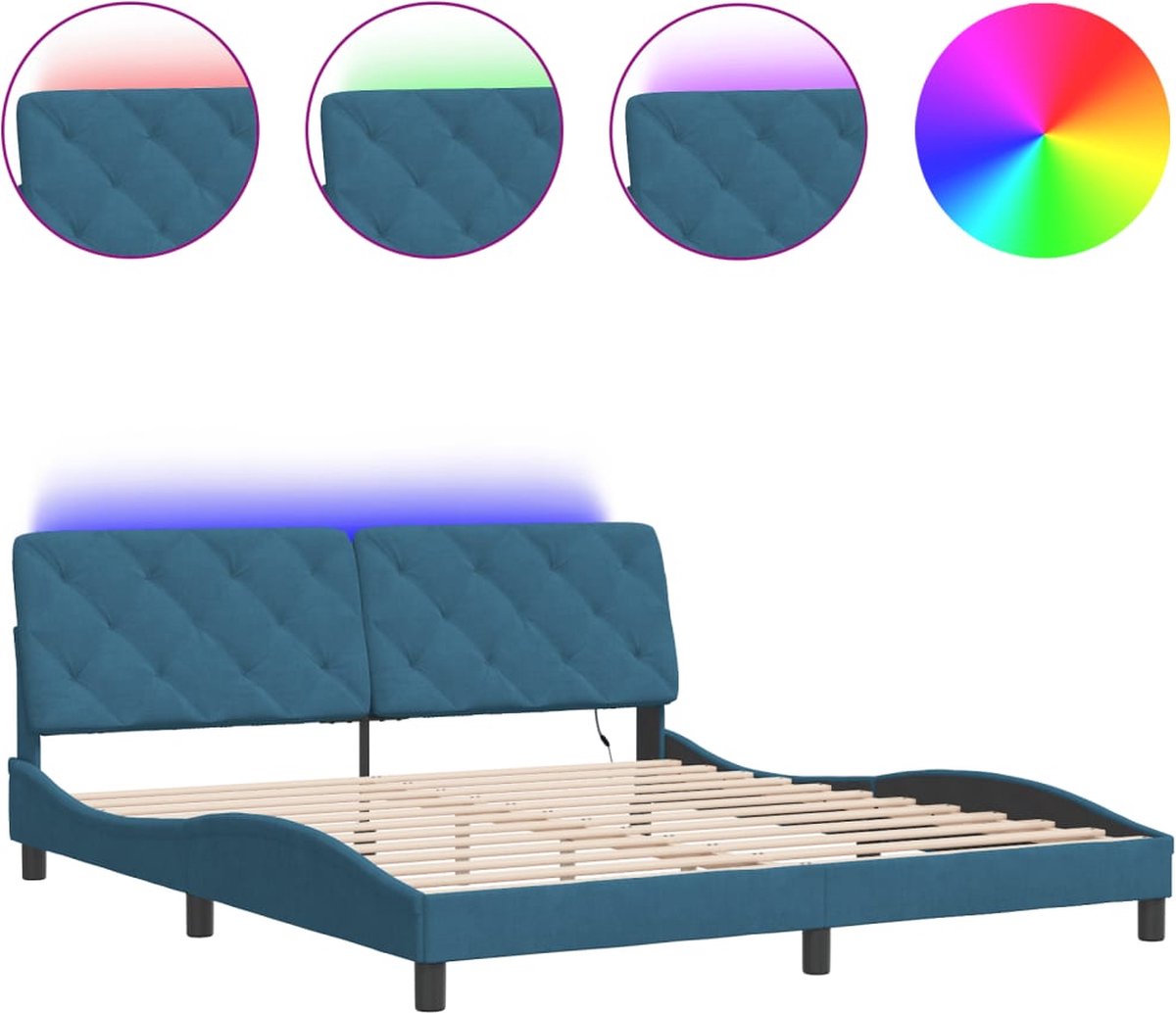 vidaXL-Bedframe-met-LED-verlichting-fluweel-blauw-180x200-cm