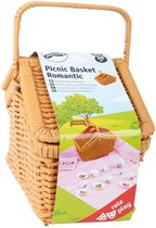 Small Foot - Houten Picknickmand met Servies Romantisch, 30dlg.