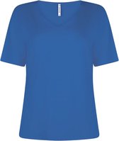 Zoso Lyan casaul t-shirt dames blauw