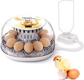 Broedmachine - Automatisch - Incubator - Eieren - Kip - 12 Eieren