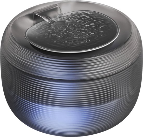 Maxipets ® Deluxe Drinkfontein voor Kat en hond - Drinkfontein kat - Water fontein kat - Waterdispenser - katten fontein - Geruisloos - Zwart - Gratis e-book