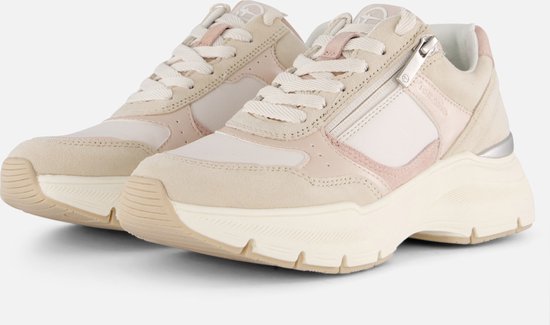 Tamaris Sneakers roze Leer - Dames - Maat 37