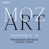 Philharmonia Orchestra, Michael Collins - Mozart: Symphonies 34-36 (Super Audio CD)