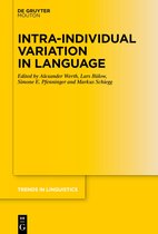 Trends in Linguistics. Studies and Monographs [TiLSM]363- Intra-individual Variation in Language