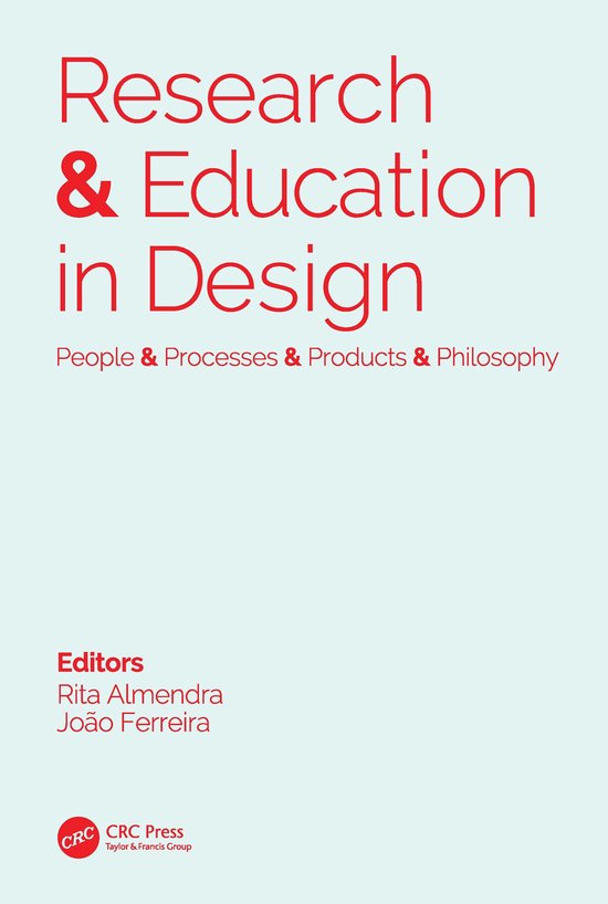 Research & Education in Design: People & Processes & Product ... - cover