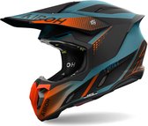 Airoh Twist 3.0 Shard Orange Blue M - Maat M - Helm