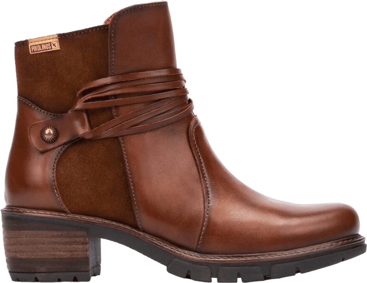 Pikolinos San Sebastia - dames laars - bruin - maat 41 (EU) 7.5 (UK)