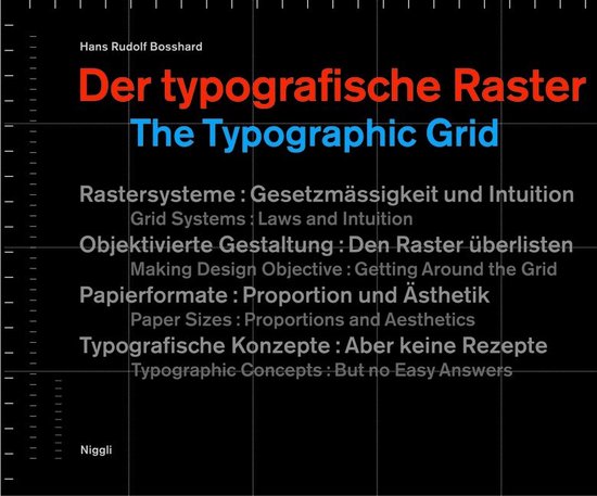 Der typografische Raster. The Typographic Grid - cover