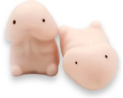 Mini Penis Squeezy - Speelbaar Stressverlichterje met Humor