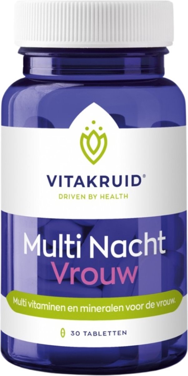 Goedkoopste Vitakruid Multi Nacht vrouw Voedingssupplement - 30 tabletten