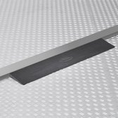 Datona® - Rubberen drempelhulp 25 mm oprijhelling rijplaat drempelplaat