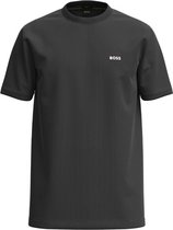 Boss 10256064 T-shirt Met Korte Mouwen Zwart M Man