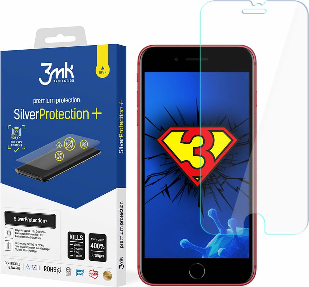 Apple iPhone SE 2020/2022 - 3mk SilverProtection+