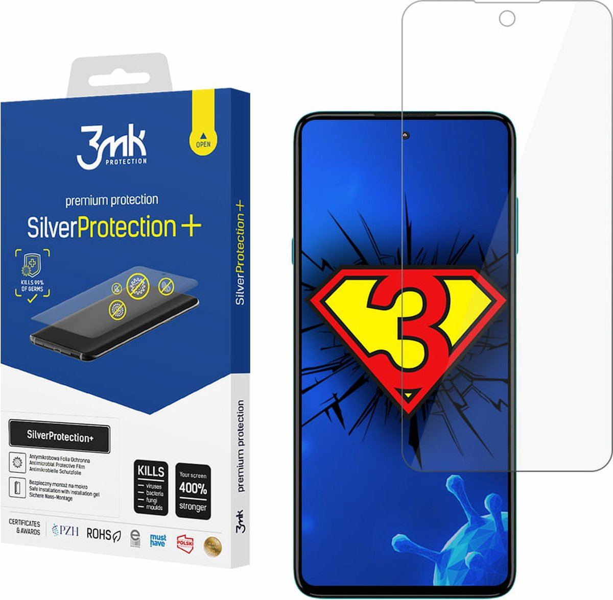 Motorola Edge 20 Lite - 3mk SilverProtection+