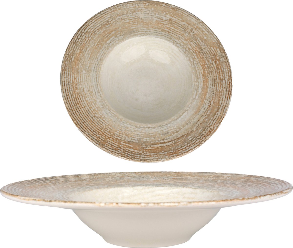 Bonna Pastabord - Patera - Porselein - 28 cm (400cc) - set van 2