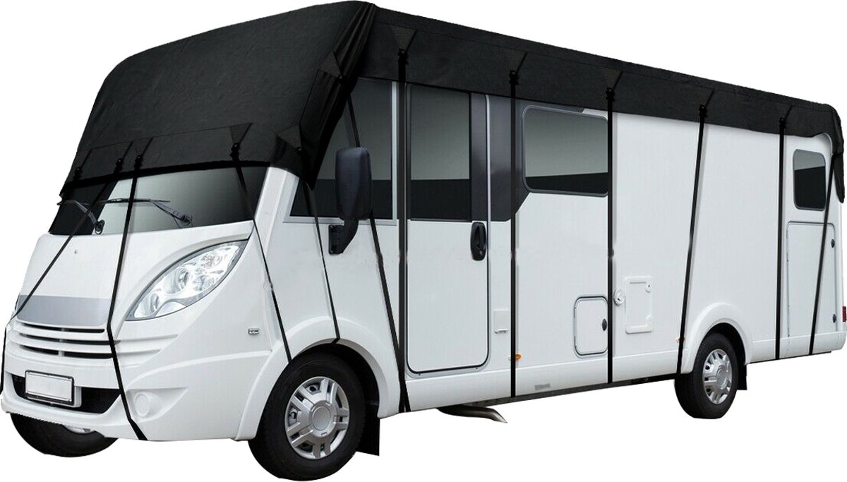 Dakbeschermingszeil voor caravans en campers, 210D, waterdicht, met UV-bescherming, 7,5 x 3 m