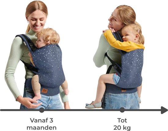 baby carrier / babydrager - baby carrier Backpack for newborn to toddlers, baby carrier / Kinderdrager