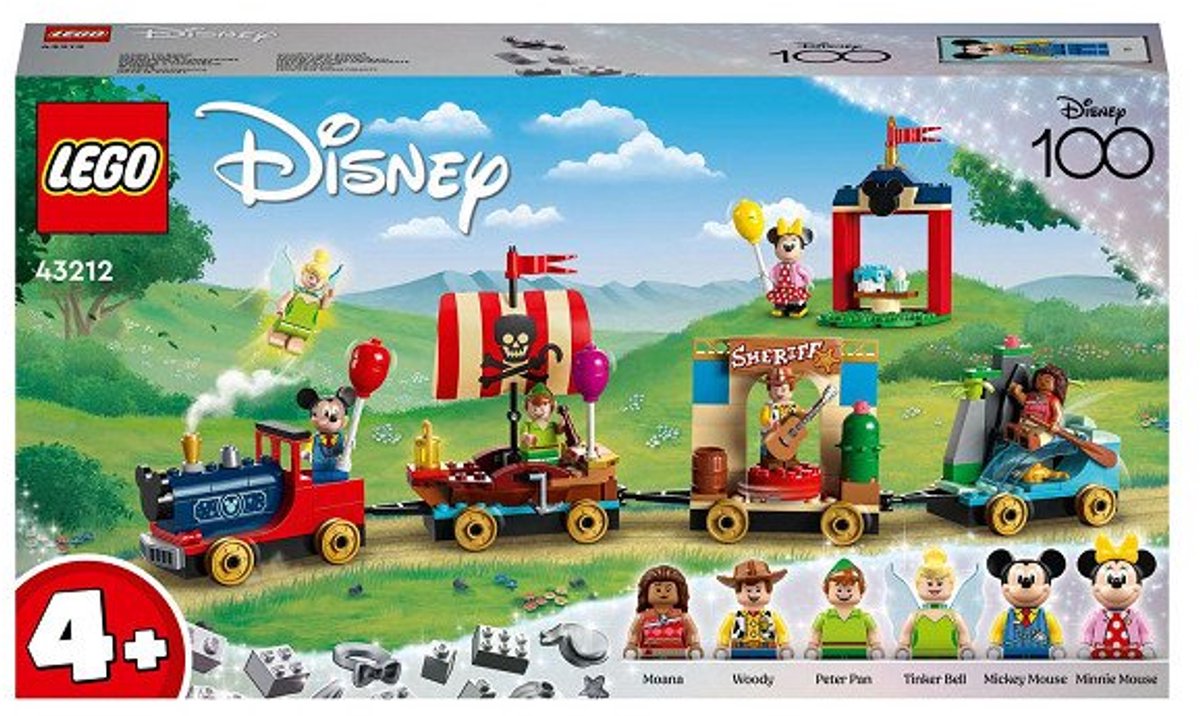 LEGO Disney: Disney Feesttrein Bouwbaar Trein Speelgoed 100e Verjaardag Set - 43212 — afbeelding 2