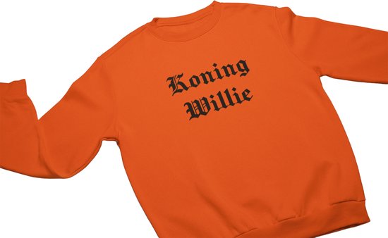 Koningsdag - Sweater - Oranje - Koningsdag Trui / Sweater / Kleding Voor Unisex