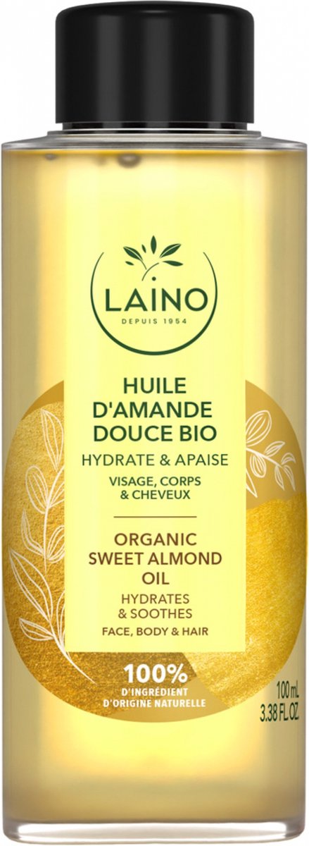 Laino Biologische Zoete Amandelolie 100 ml