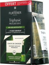 René Furterer Triphasic Progressive Hair Loss Ritual Traitement Progressive Hair Loss 8 x 5,5 ml + Shampoing Shampooing 100 ml Offert