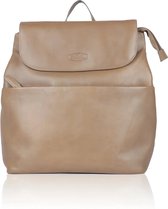 Sparwell - Odele - Luxe Leren dames rugzak - Taupe