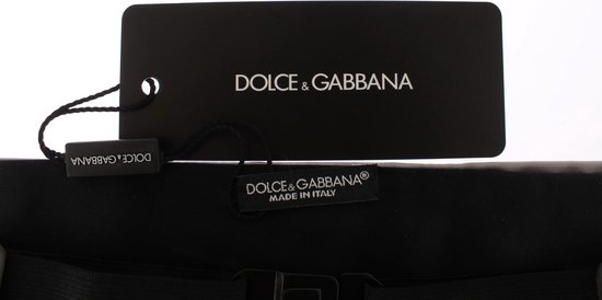 Dolce & Gabbana - Cummerbund en Silk à large ceinture argentée