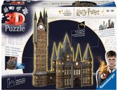 Ravensburger Harry Potter - Hogwarts Castle: Astronomy Tower Night Edition (626 Pieces) 3D Puzzel - Multicolours