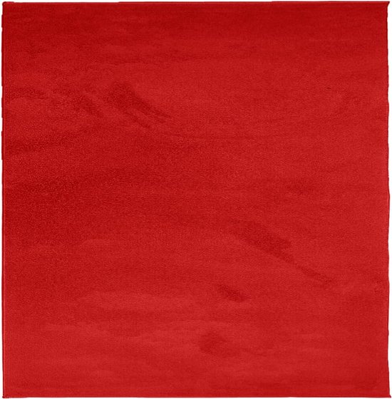 vidaXL-Vloerkleed-OVIEDO-laagpolig-200x200-cm-rood