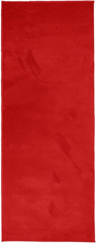 vidaXL-Vloerkleed-OVIEDO-laagpolig-80x200-cm-rood