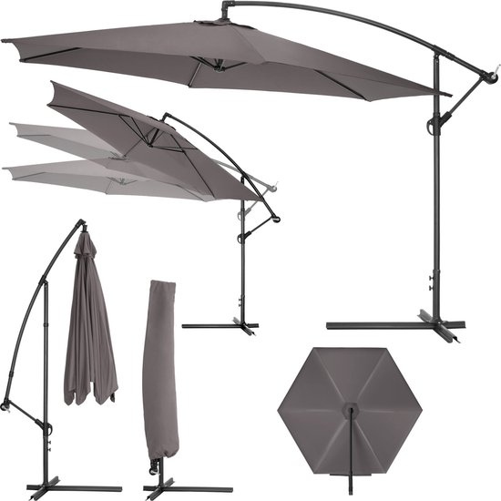 Tectake® Parasol met Standaard