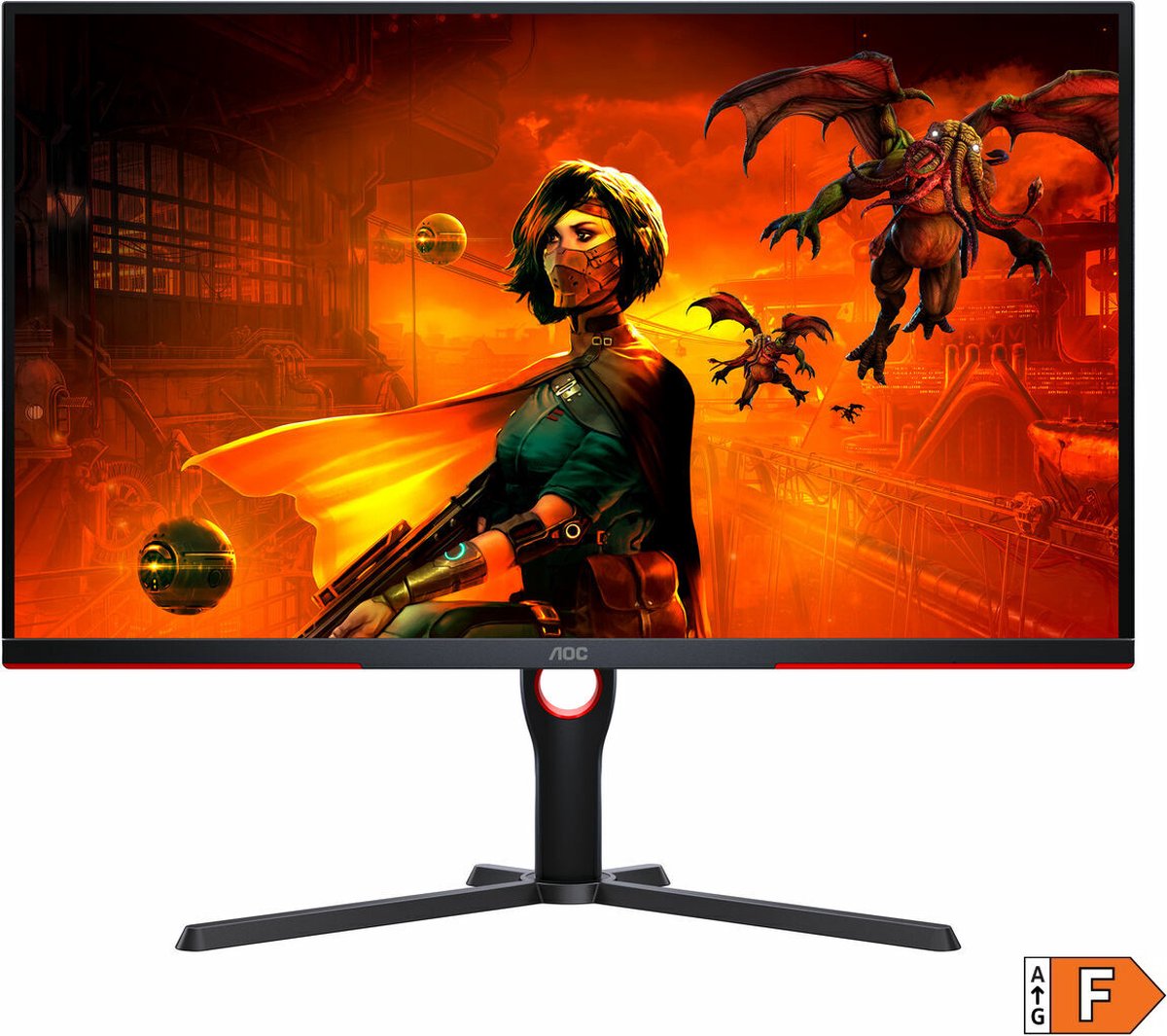 AOC G3 U32G3X - 4K IPS Gaming Monitor - HDMI 2.1 - 144hz - afbeelding 3