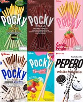 Paquet Pocky 6 pièces - Paquet snack japonais - Paquet snack japonais coréen - Asiatique - Coffret cadeau