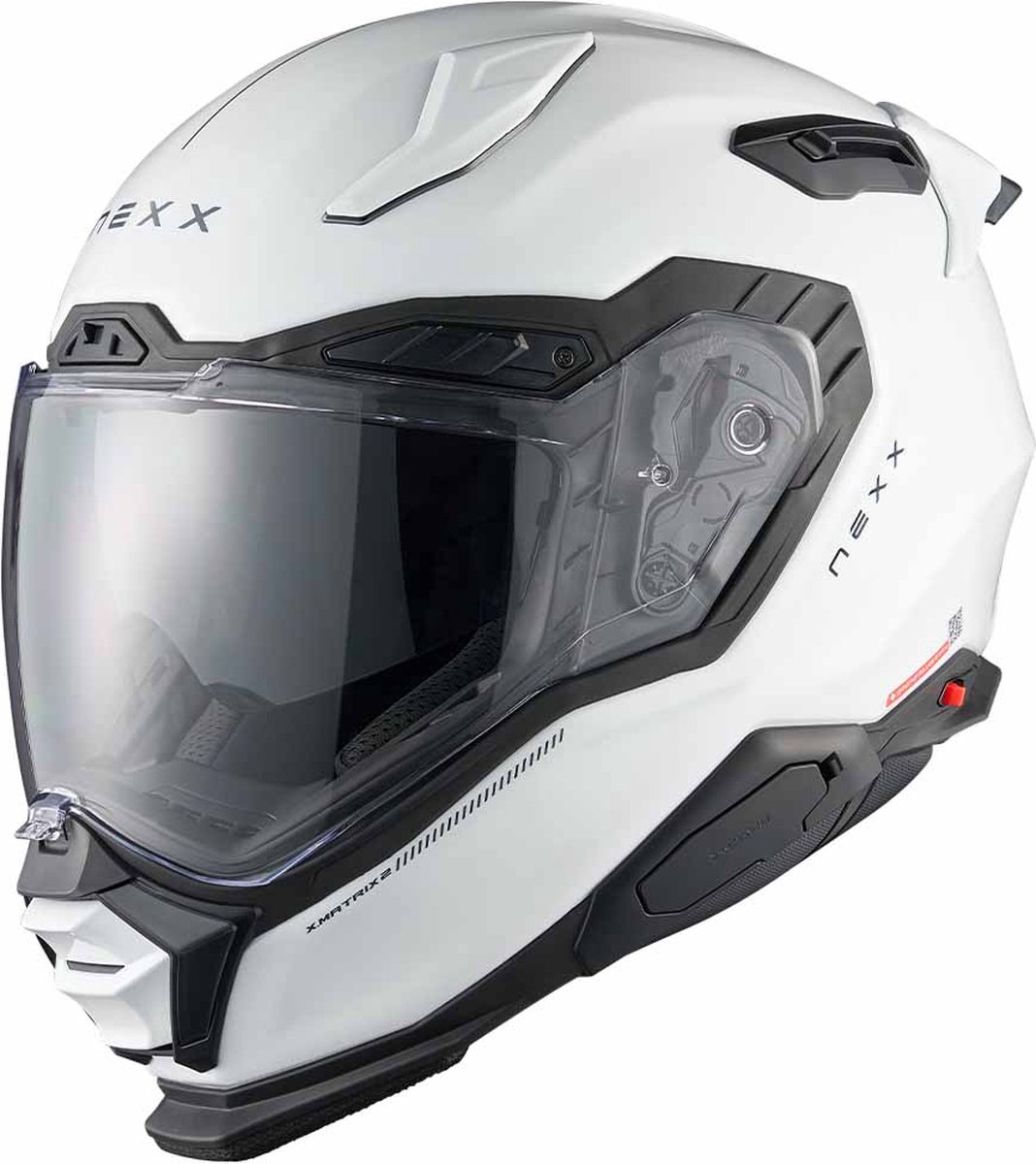 Nexx X.Wst3 Plain White Pearl XXL - Maat 2XL - Helm