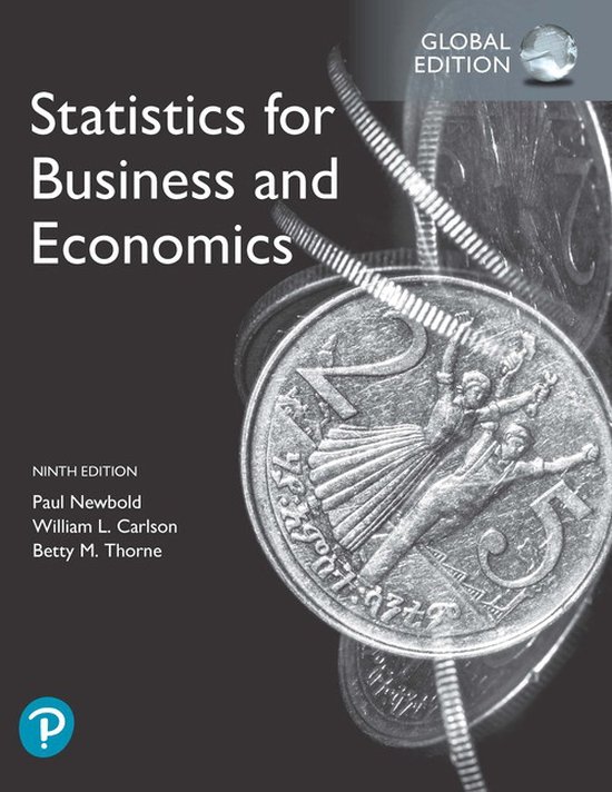 Statistics for Business and Economics, Global Edition - cover