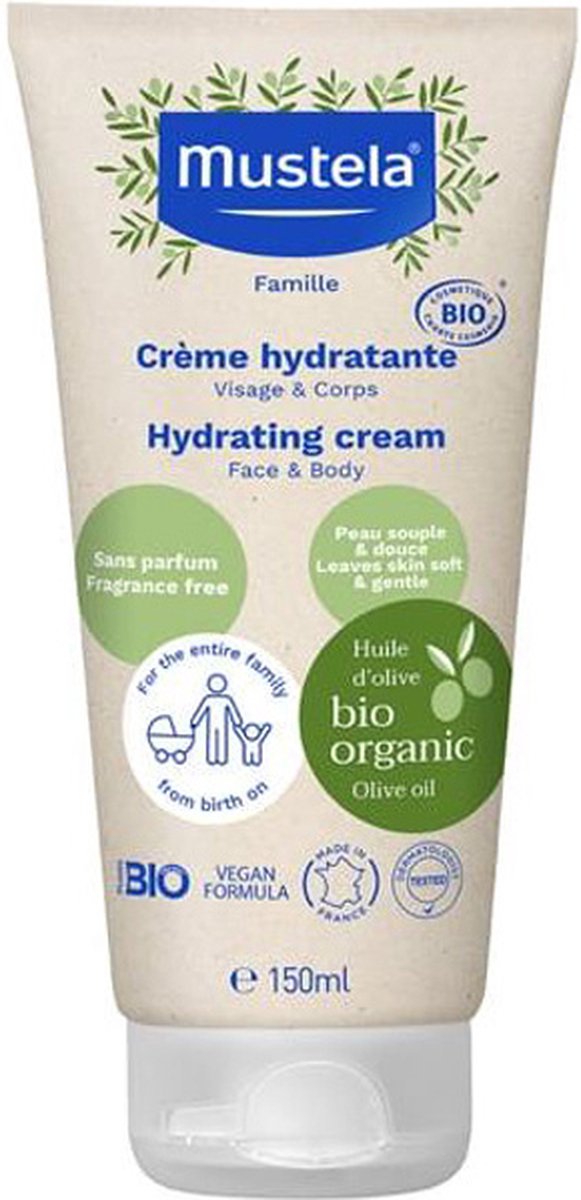 Goedkoopste Mustela Bébé Bio Crème Hydratante 150ml