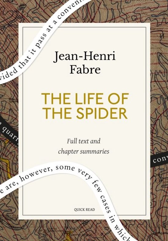 The Life of the Spider: A Quick Read edition - cover