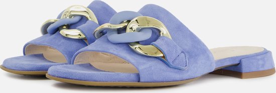 Gabor Slippers daim bleu - Femme - Taille 38,5