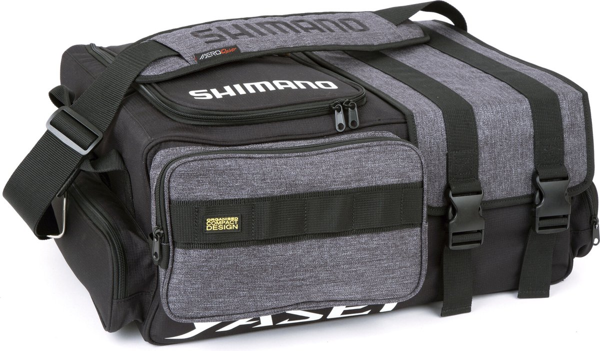 Shimano Yasei Large Boat Bag Zwart/ Grijs
