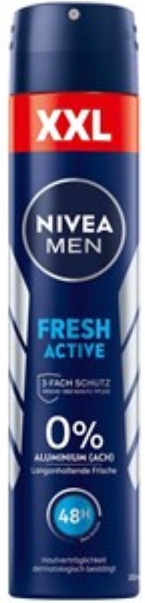 Goedkoopste Nivea Deo Spray XL - Fresh Active - 200 ml
