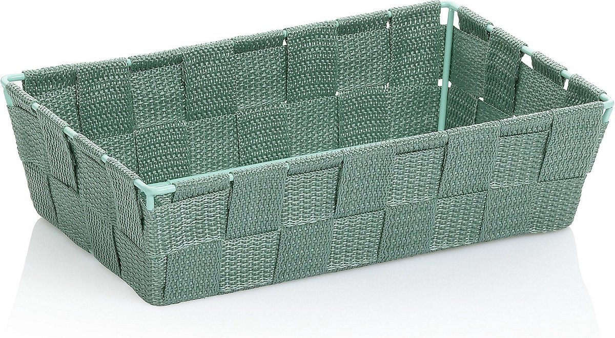 Kela Badkamer - Alvaro Mand 23x15x6 cm - Polypropyleen - Groen