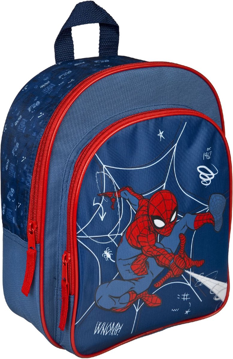 Undercover - Spider-Man Rugzak met Voorvak - Polyester - Multicolor - Undercover
