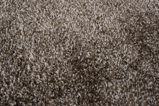 Tapiso Essence Tapis Grijs Poils Longs Shaggy Salon Tapis Taille - 160x160